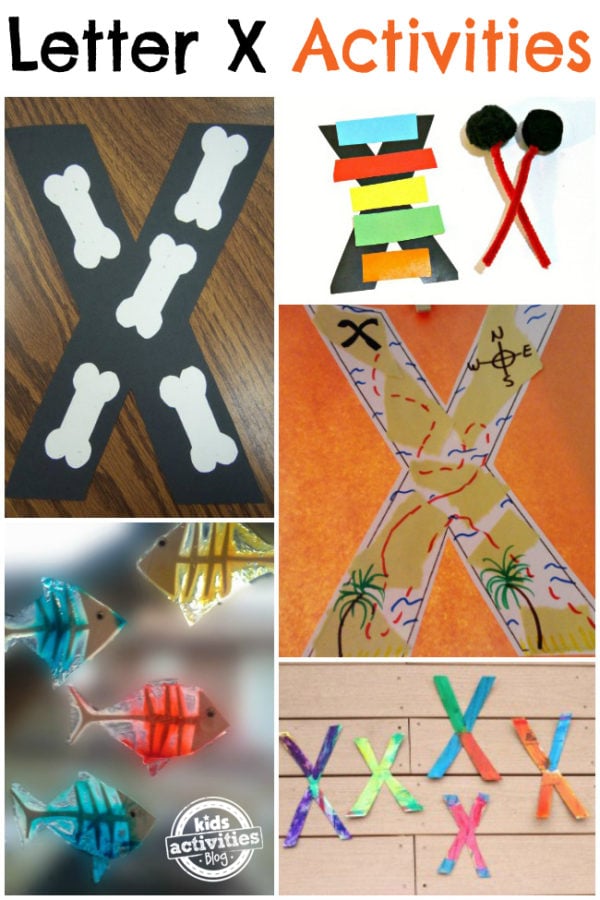20+ Letter X Crafts & Activities Preschoolers Learn the Alphabet