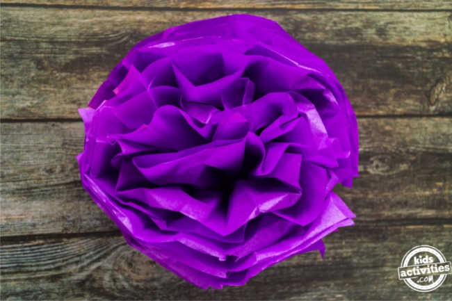 How to Make Tissue Paper Flowers - Easy Flower Making Craft | Kids ...