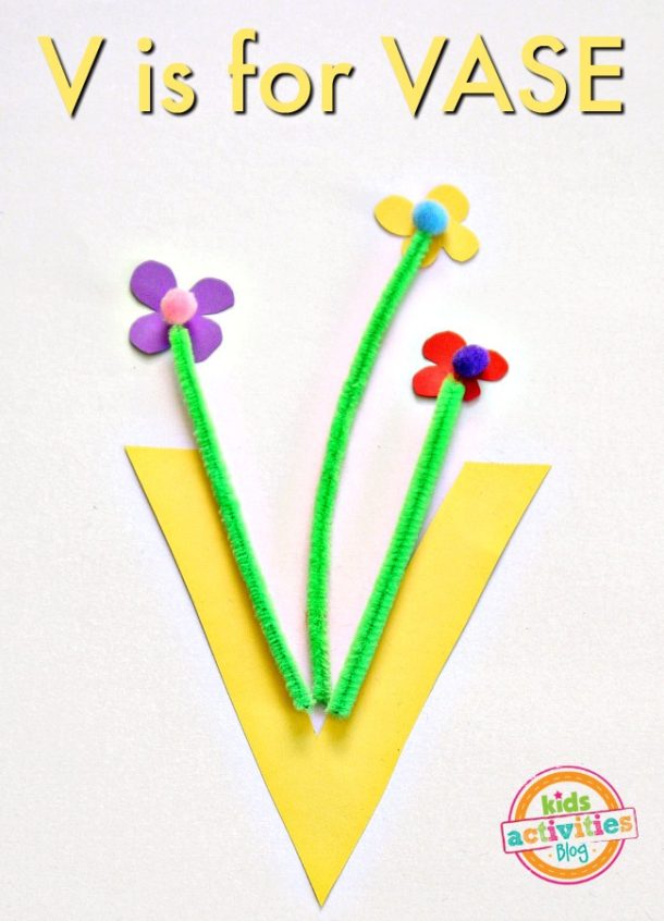 20 Letter V Crafts Activities Preschoolers Learn The Alphabet