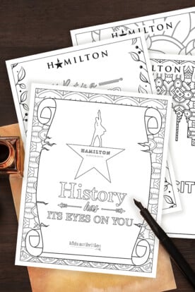 Free Printable Hamilton Coloring Pages | Kids Activities Blog