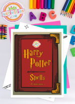 14 Free Unofficial Harry Potter Spells Coloring Pages | Kids Activities ...