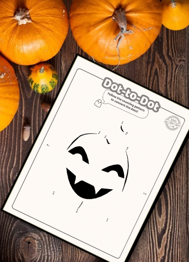 Delightful Halloween Dot to Dot Printables