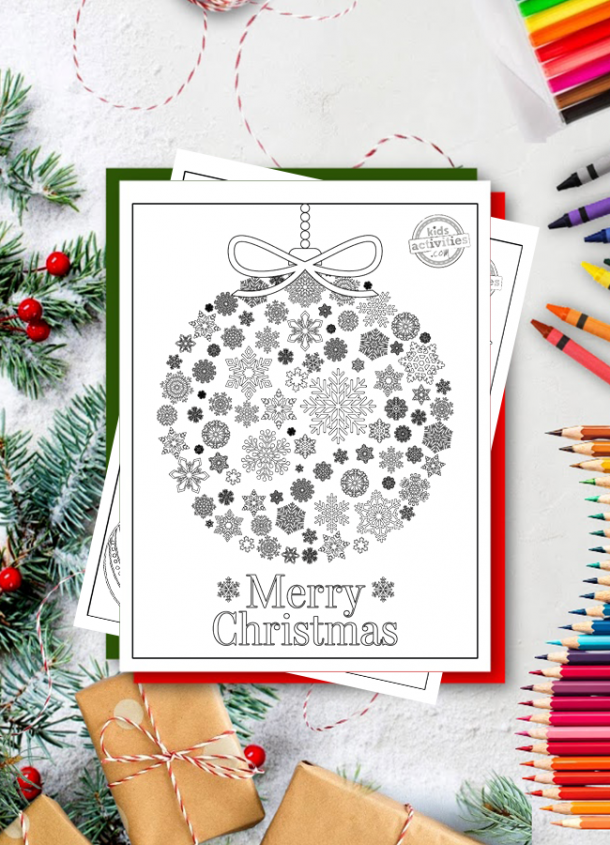 Enjoy These Free Christmas Coloring Pages For Adults