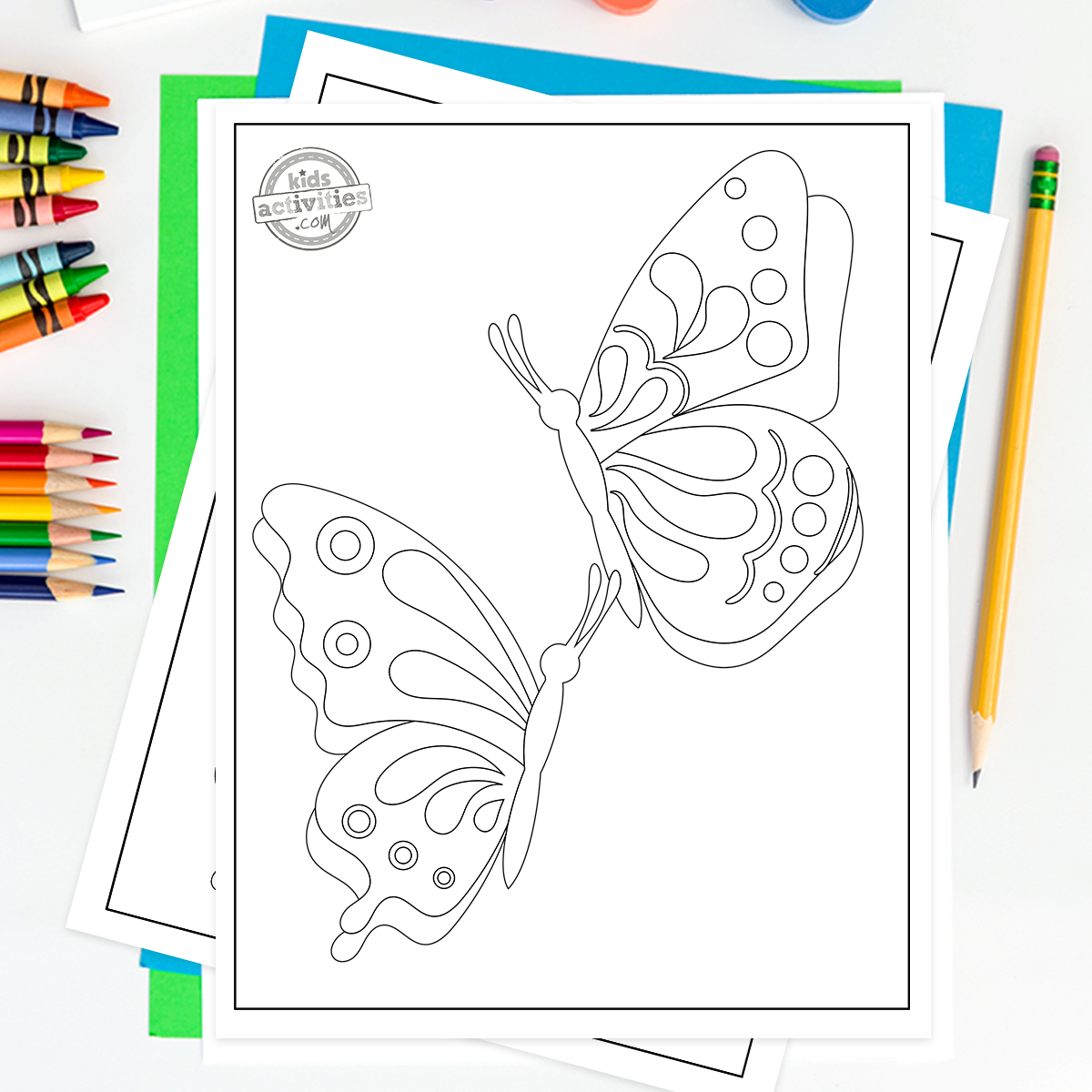 Beautiful Free Printable Butterfly Coloring Pages | Kids Activities Blog