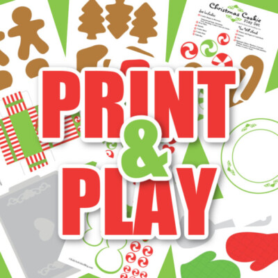 Cutest Christmas Cookie Baking &amp; Decorating Printables Set | Kids ...