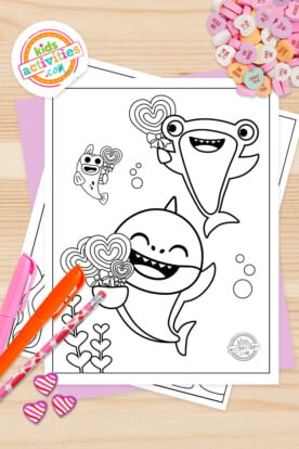 70+ Baby Shark Doo Doo Doo Crafts, Printables &amp; Fun | Kids Activities Blog