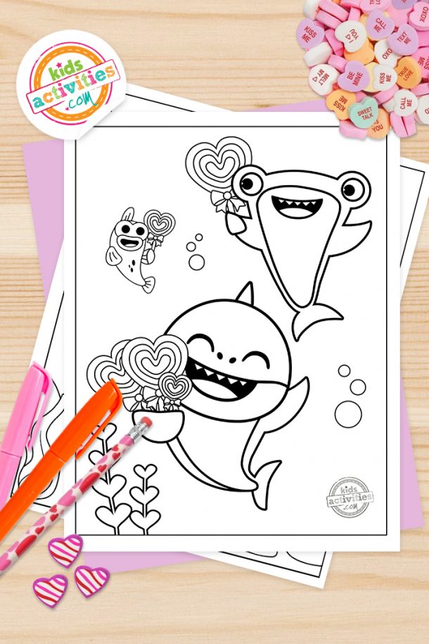 70+ Baby Shark Doo Doo Doo Crafts, Printables &amp; Fun | Kids Activities Blog
