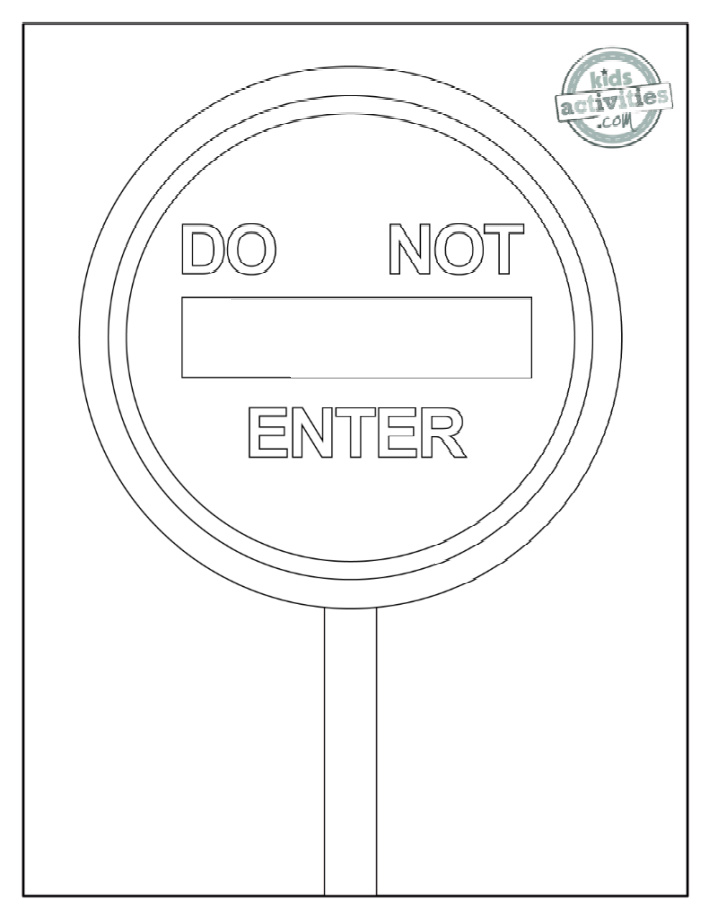 Stop Sign Signs Clip Printable Coloring Clipart Template Traffic Go Stop Sign Signs Clip Printable Coloring Clipart Template Traffic Go