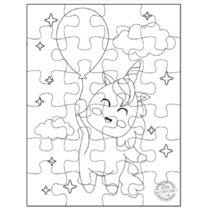 DIY Unicorn Jigsaw Puzzle For Kids | Kids Activities Blog