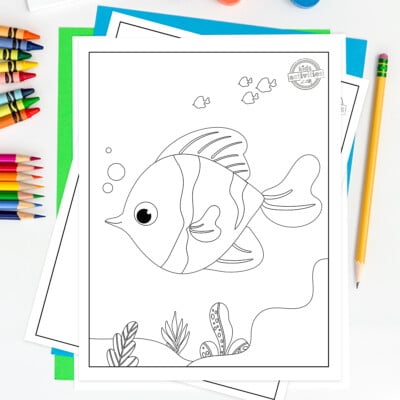 Free Printable Fish Coloring Pages that Kids Love | Kids Activities Blog