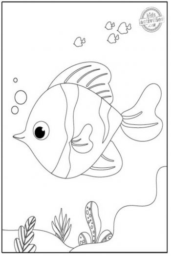Free Printable Fish Coloring Pages that Kids Love | Kids Activities Blog