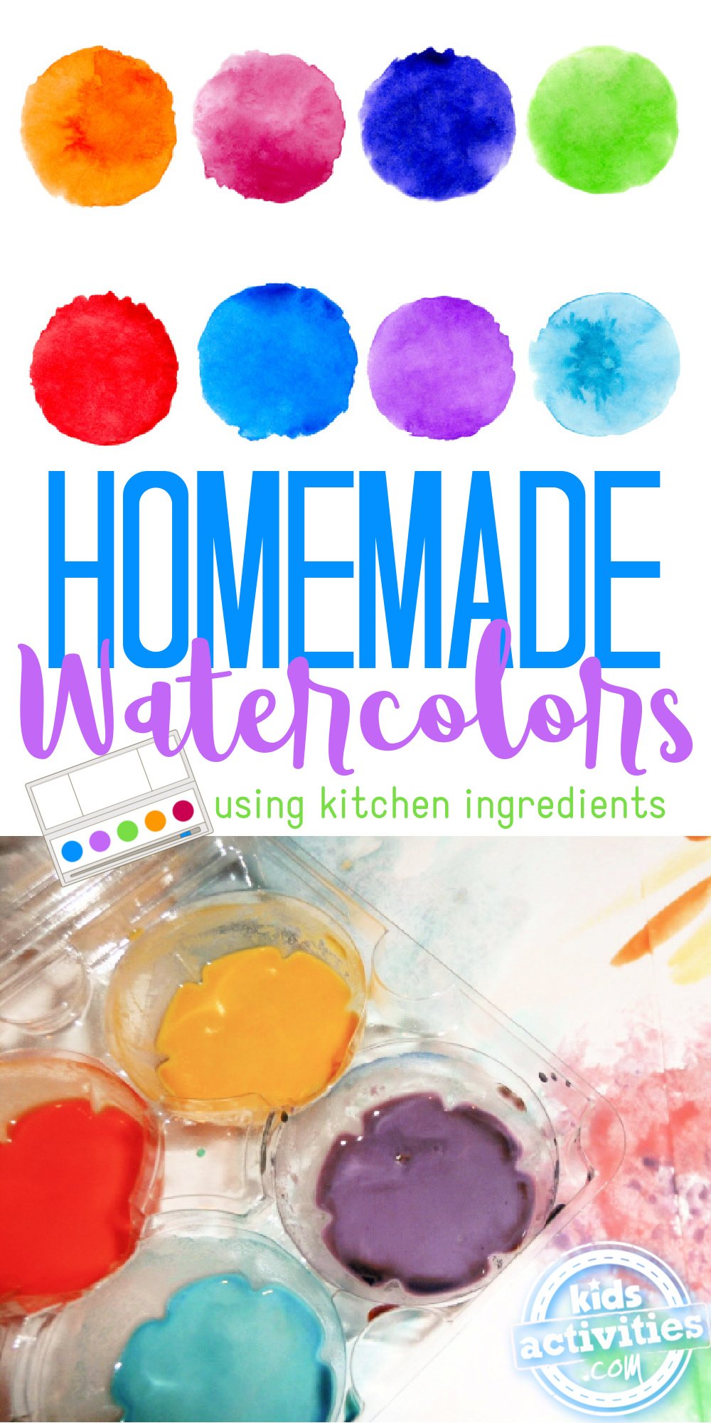 How to Make Homemade Watercolor Paint with Kids Kids Activities Blog