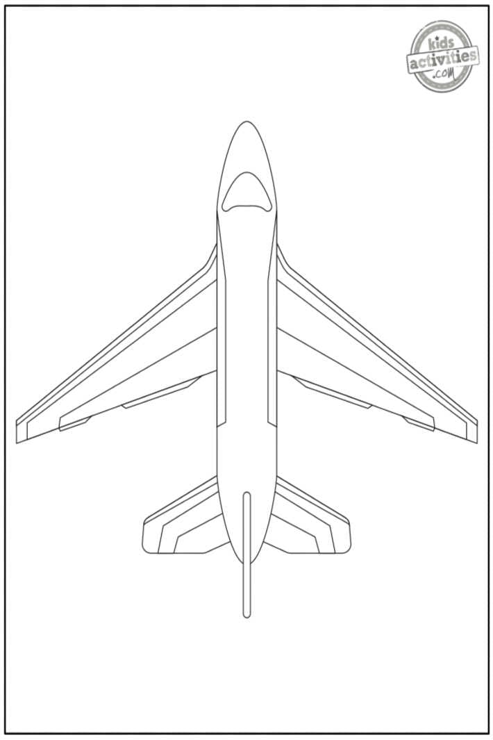 Free Amazingly Fast Jet Coloring Pages | Kids Activities Blog