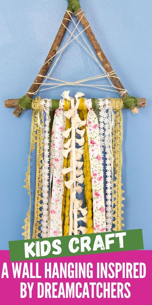 DIY Dreamcatcher-Inspired Wall Hanging Kids Can Make | Kids Activities Blog
