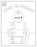 Preschool Back to School Coloring Pages for Kids | Kids Activities Blog