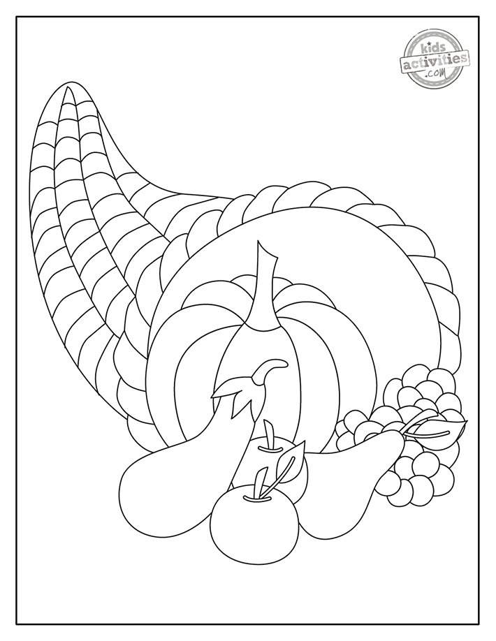 Free Printable Cornucopia Templates Free Printable