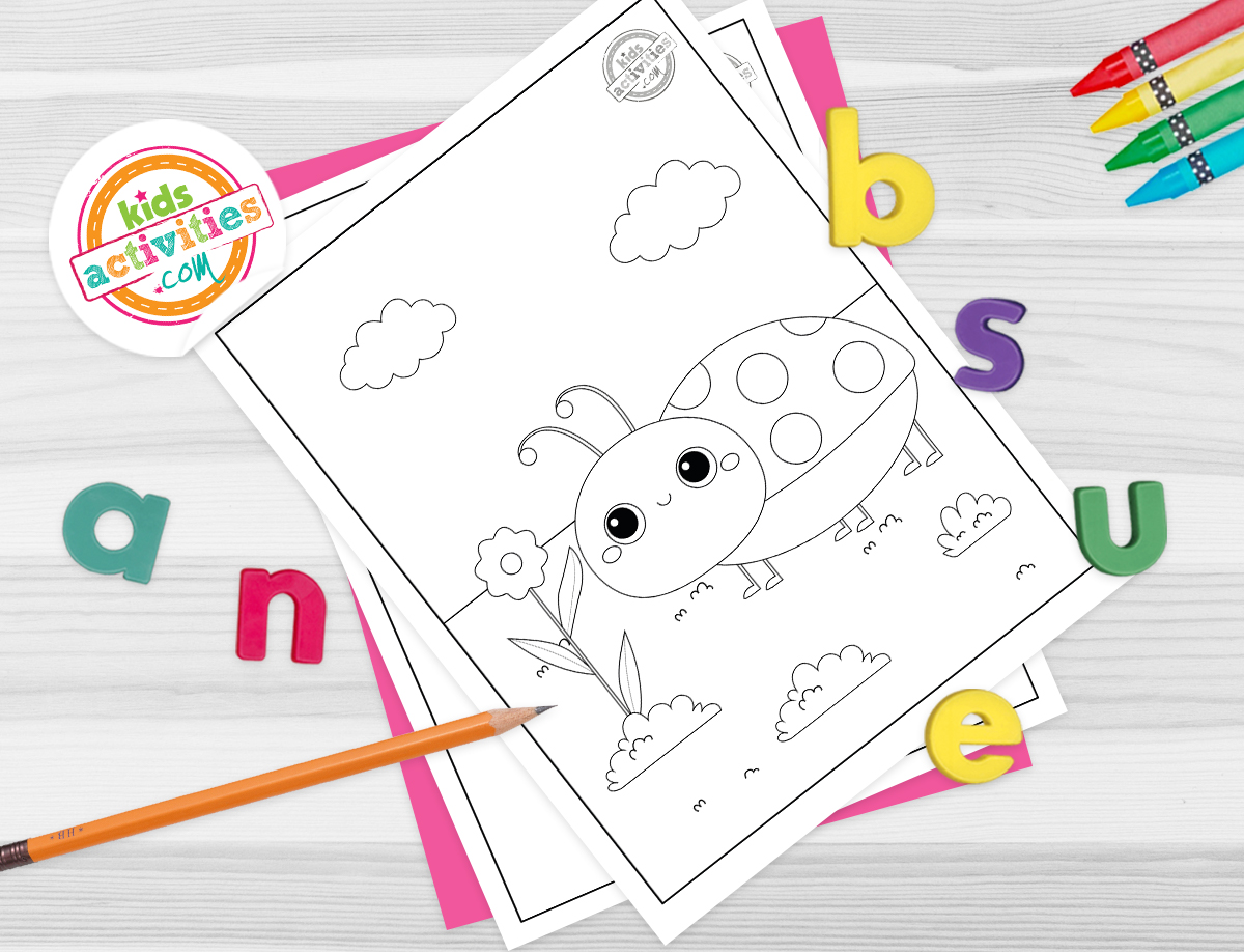 Free Printable Ladybug Coloring Pages | Kids Activities Blog