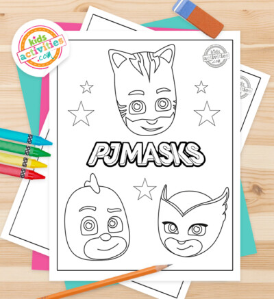 Free Printable PJ Masks Coloring Pages | Kids Activities Blog