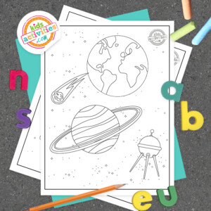 Free Printable Space Coloring Pages That Are Out Of This World! | Kids ...