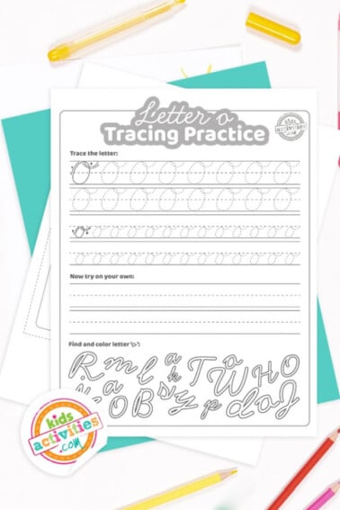 Cursive O Worksheets- Free Printable Cursive Practice Sheets For Letter O