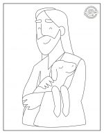 Free Printable Jesus Coloring Pages | Kids Activities Blog
