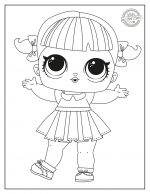 Free Printable LOL Coloring Pages: LOL Dolls | Kids Activities Blog