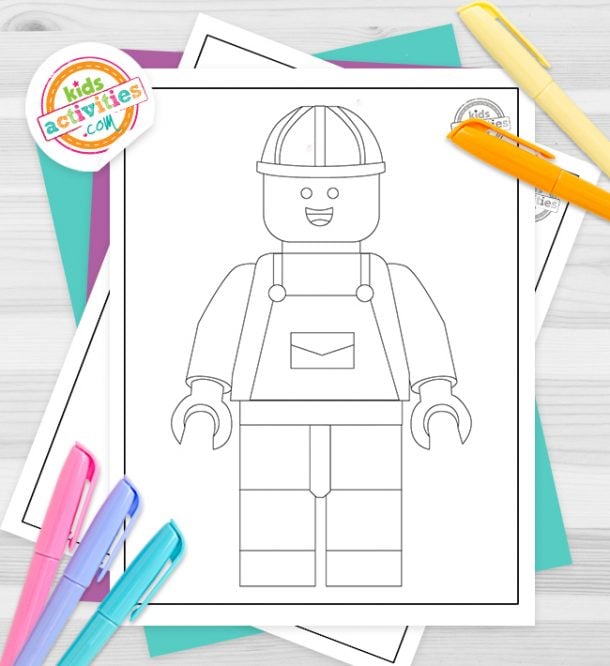 Printable LEGO Coloring Pages For Kids | Kids Activities Blog