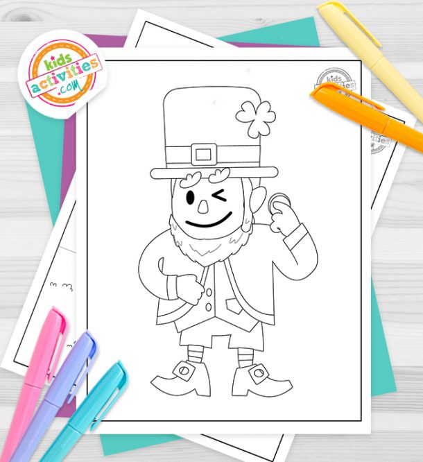 Best Leprechaun Coloring Pages for Kids | Kids Activities Blog