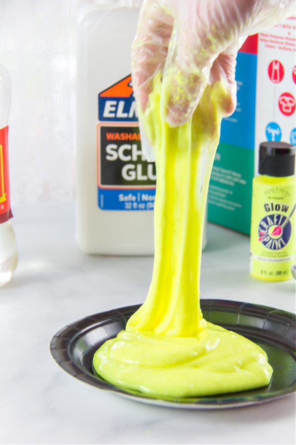 How to Make Glow in the Dark Slime the Easy Way | Kids Activities Blog