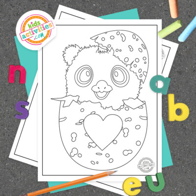 Most Adorable Free Printable Hatchimals Coloring Pages | Kids ...