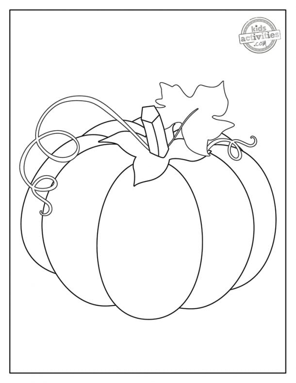 Free Printable Pumpkin Coloring Pages | Kids Activities Blog