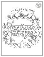 Free Printable Sunday School Thanksgiving Coloring Pages | Kids ...