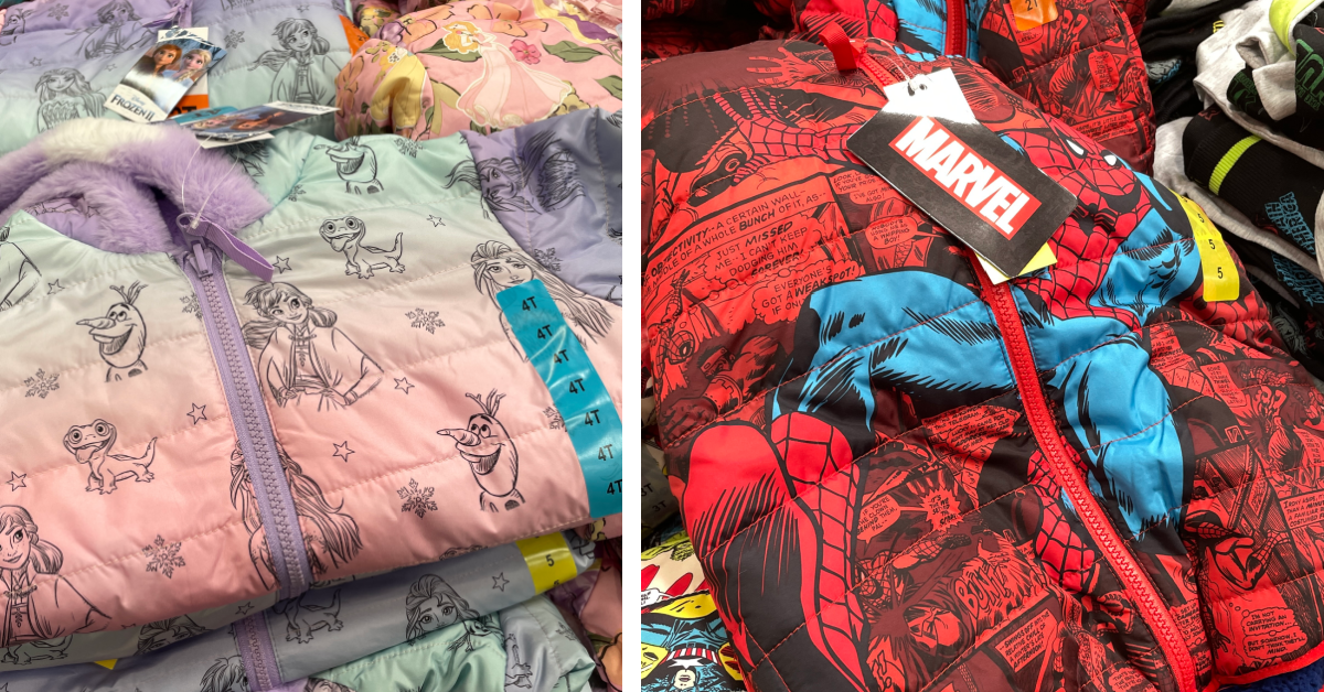 Costco Is Selling Disney Themed Reversible Jackets For Kids Just In