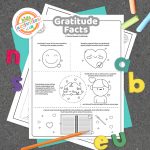Printable Gratitude Facts Worksheet &amp; Activity Pages | Kids Activities Blog