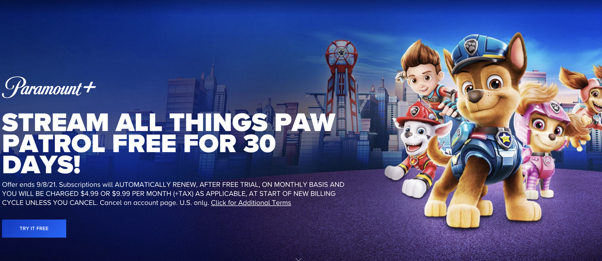 You Can Watch The New Paw Patrol Movie For Free. Here's How. Kids - How Can I Watch The New Paw Patrol Movie
