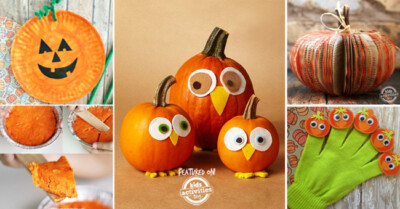 30+ Pumpkin Crafts for Preschoolers - Kids Activities Blog
