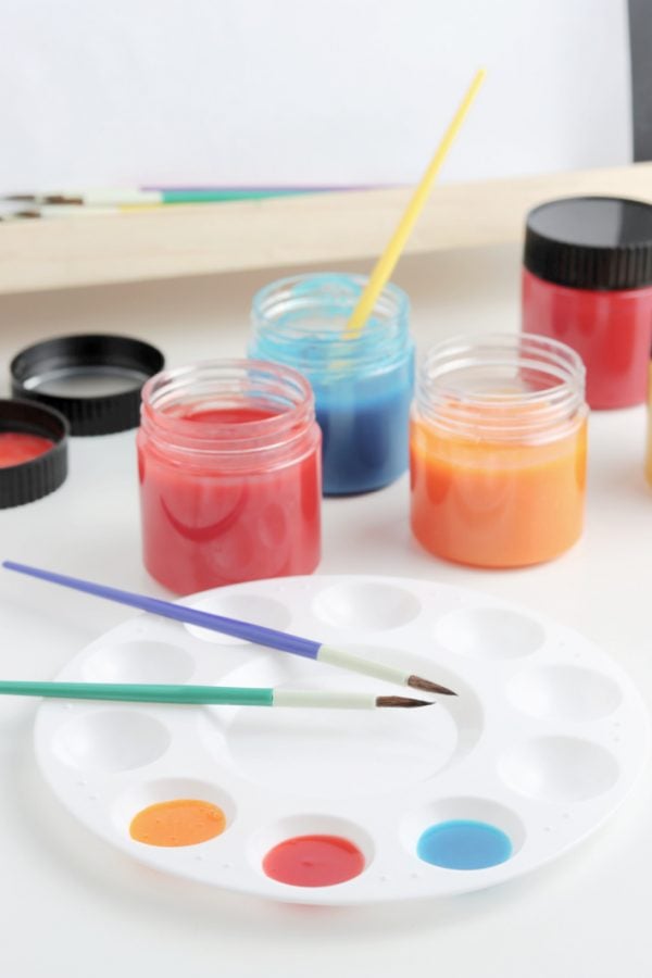 The Best Homemade Paint Recipe with Flour Kids Activities Blog