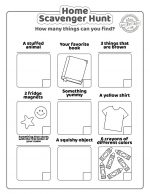 Free Printable Home Scavenger Hunt Kids Activities Blog