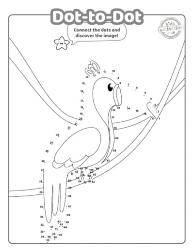 Extreme Dot to Dot Printable Coloring Pages | Kids Activities Blog