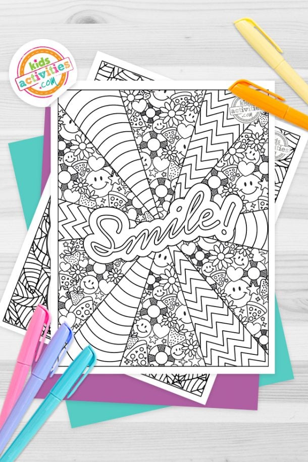 Free Printable Hard Coloring Pages