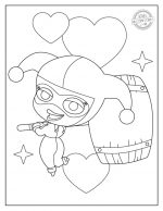Printable Harley Quinn Coloring Pages | Kids Activities Blog