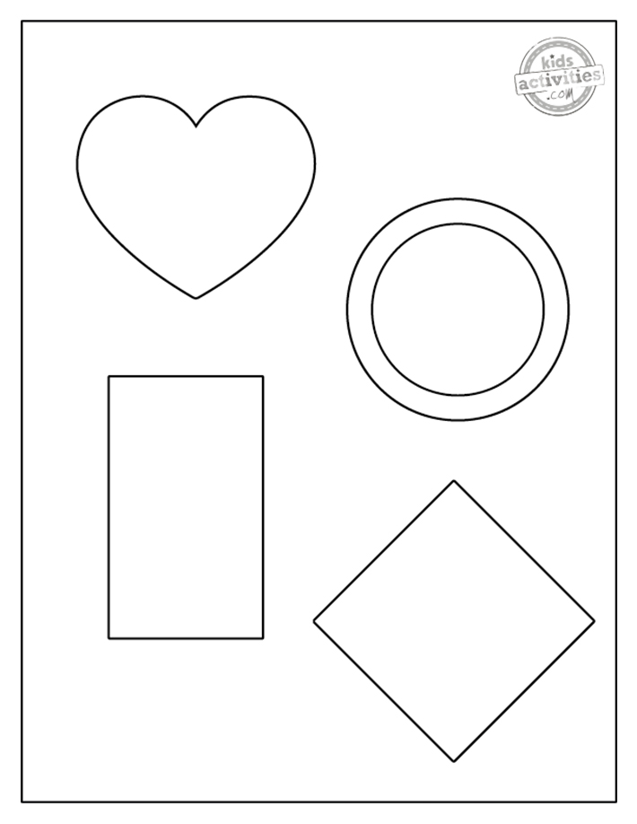 Free Printable Shape Coloring Pages SmartParentingSkills