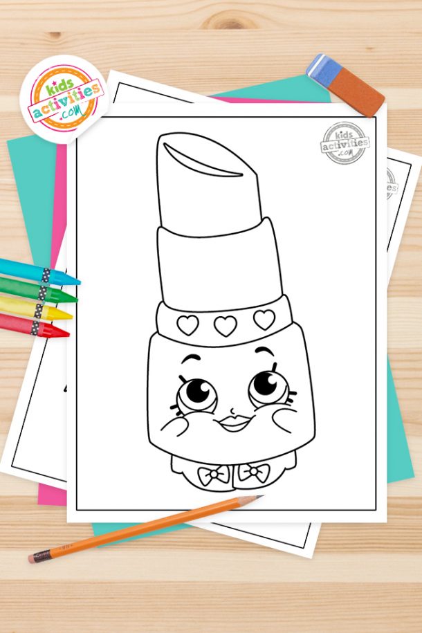 Printable Shopkins Printable Coloring Pages For Kids | Kids Activities Blog