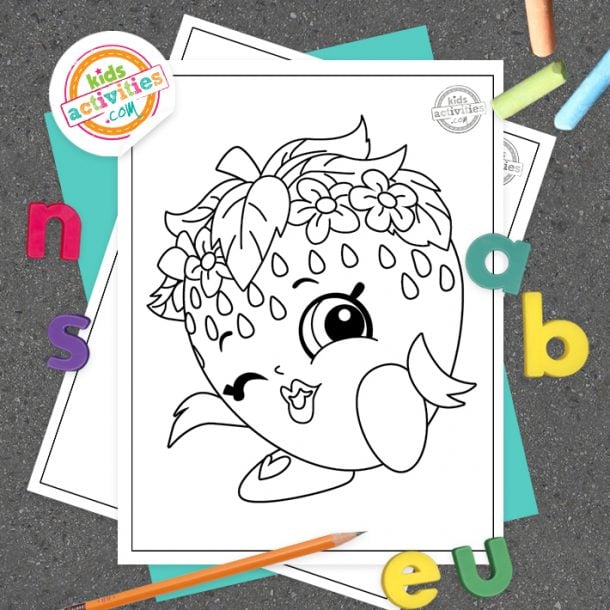 Printable Shopkins Printable Coloring Pages For Kids | Kids Activities Blog