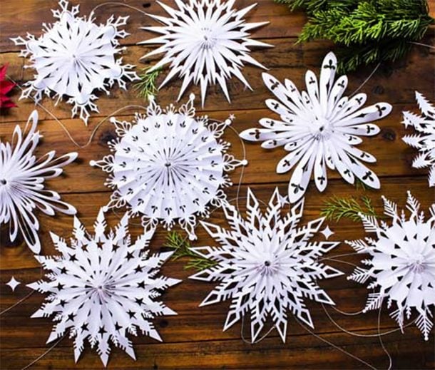 36 Simple Paper Snowflake Patterns - Kids Activities Blog
