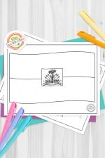 Culturally Rich Haiti Flag Coloring Pages | Kids Activities Blog