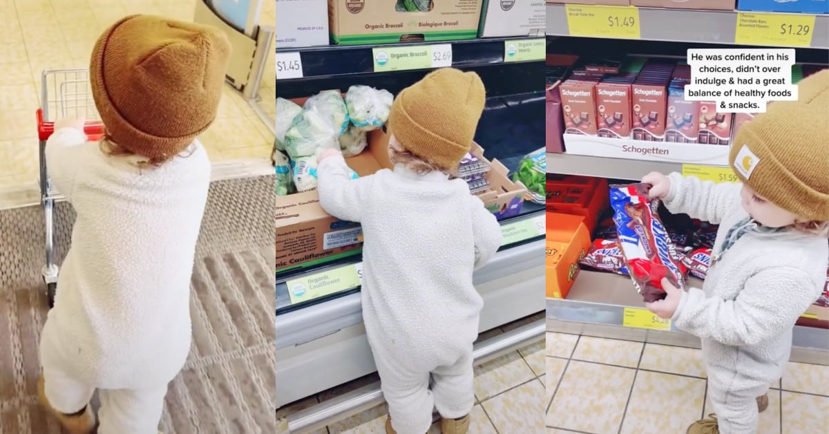 Mom Lets 2 Year Old Grocery Shop By Himself To Develop Independence