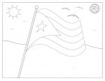 Patriotic Puerto Rico Flag Coloring Pages | Kids Activities Blog