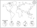 Free Printable World Map Coloring Pages | Kids Activities Blog