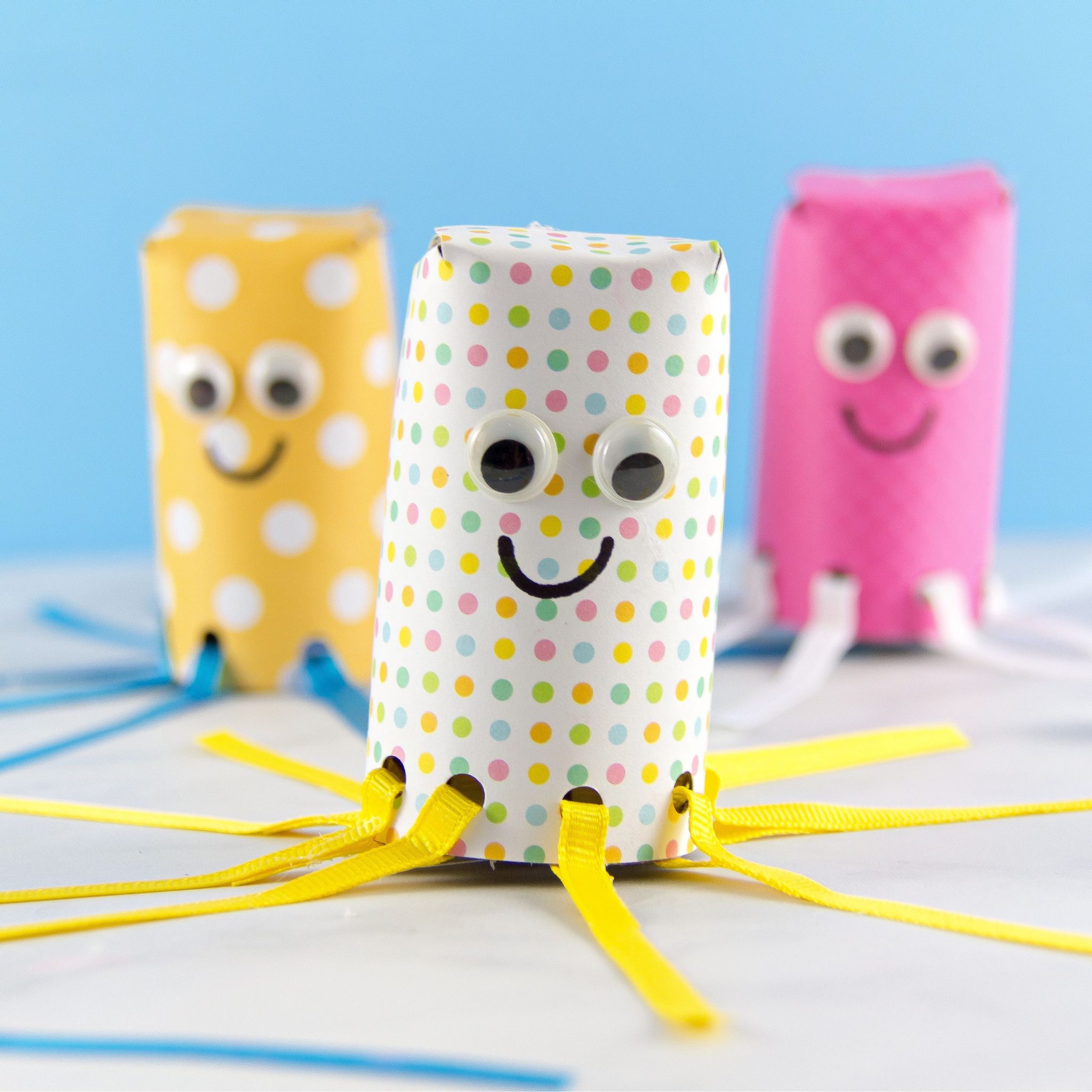 Toilet Roll Octopus Craft For Kids – Wiggly Octopus Friends ...